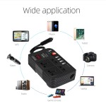 Hot Sales Autobatterie 12V bis 220V Digital anzeige Solar auto 300W Hochleistungs-Auto ladegerät Modifizierte Sinus welle